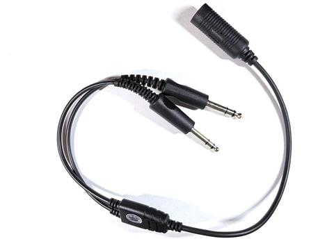 A174 Helicopter to GA Headset Adapter, primary product view