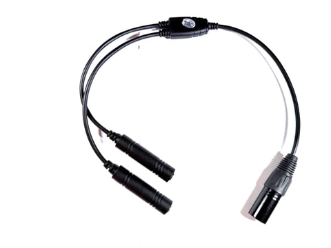 GA to 5-Pin XLR Headset Adapter, primary product view